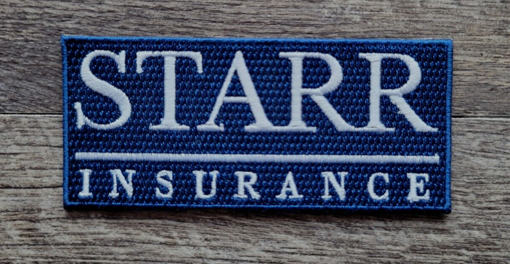STARR INSURANCE Patch New York Yankees Ad Sleeve Patch  - NEW IRON ON Patch