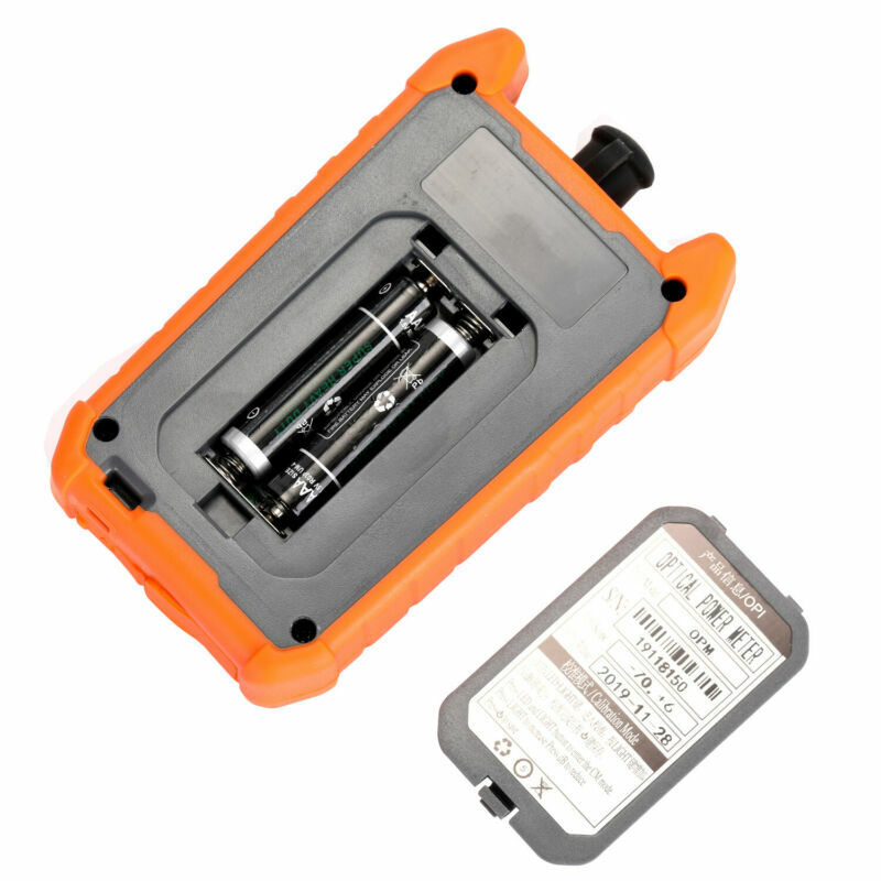 FTTH Fiber Optic Optical Power Meter Cable Tester -70~+6 dbm Backlight