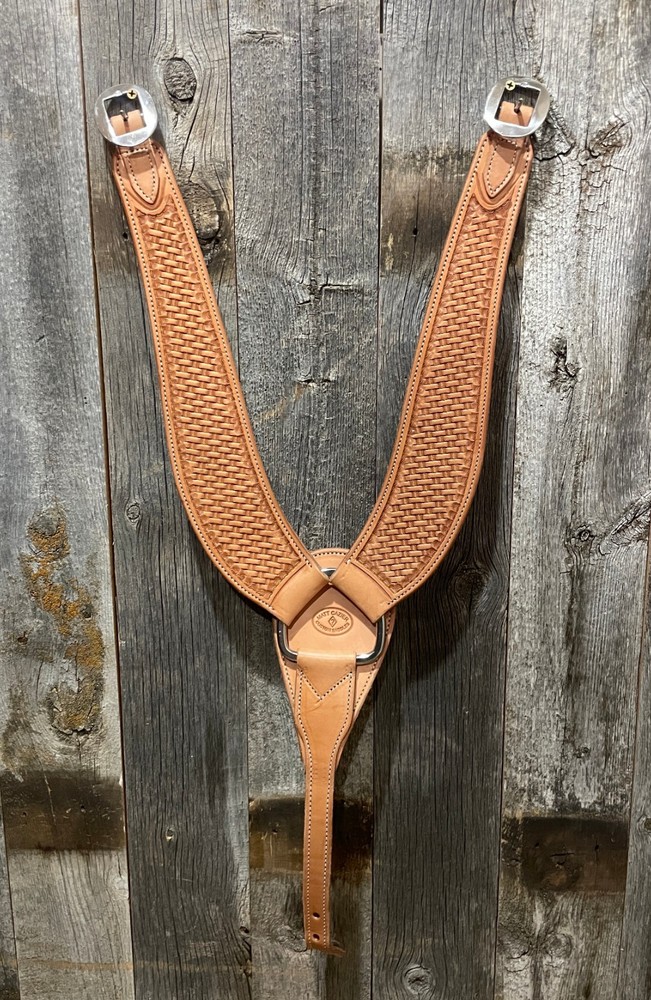 Hermann Oak Basket Pulling Breast Collar
