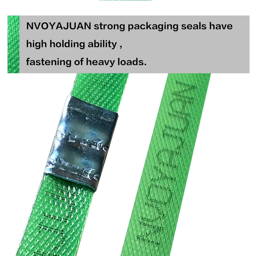 Packaging Strapping Open Serrated Seals for 5/8" Strap Width Polyester (PET) Str