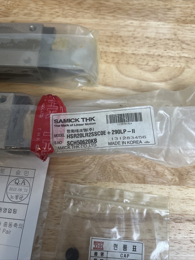 SAMICK-THK HSR20LR2SSC0E + 290LP-II LM Guide - Linear Motion - New
