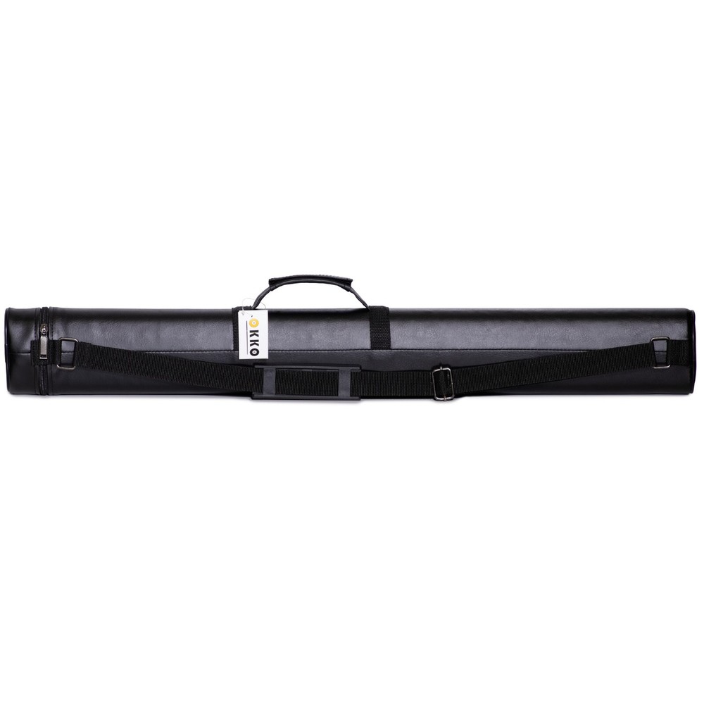 OKKO Billiard Pool Cue Hard Oval Pro Case Black 2x2