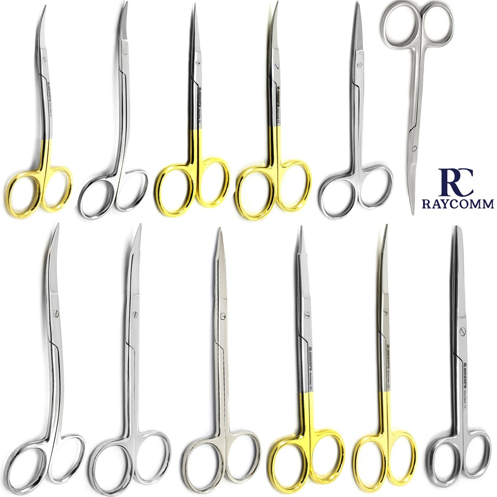Surgical Operating Dissecting Dressing Tissue Trimming Cutting Suture Scissors