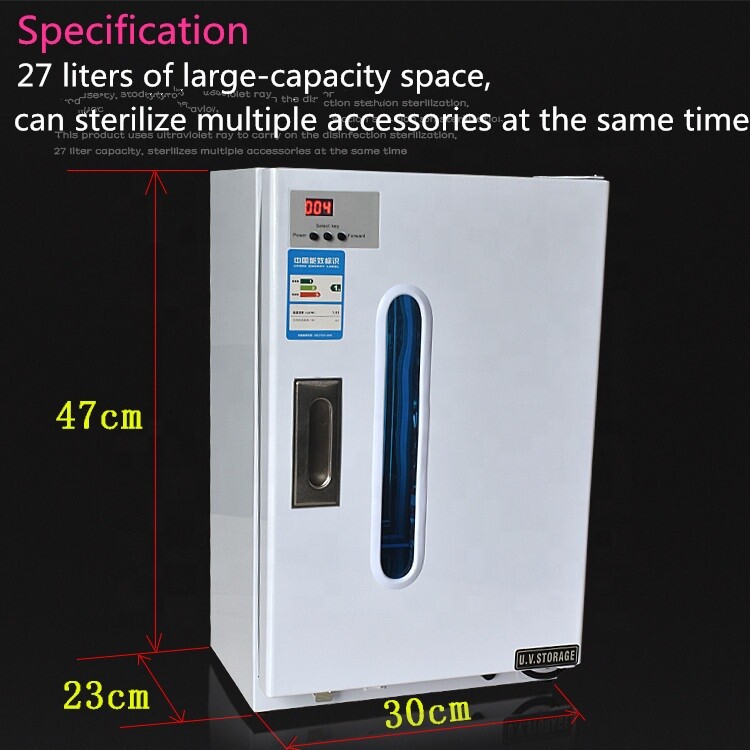 27L Ultraviolet Sterilizer Timing Function Instrument Tool Sterilization Cabinet