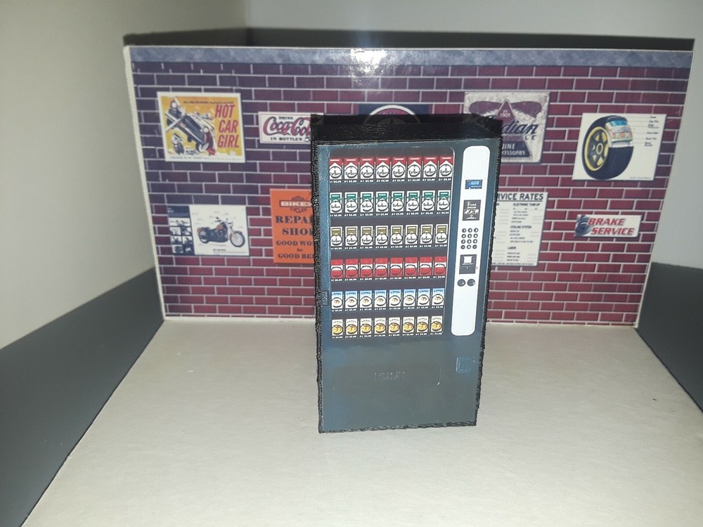 Cigarette Machine 1:24 & 1:25 Scale Diorama Accessory Items