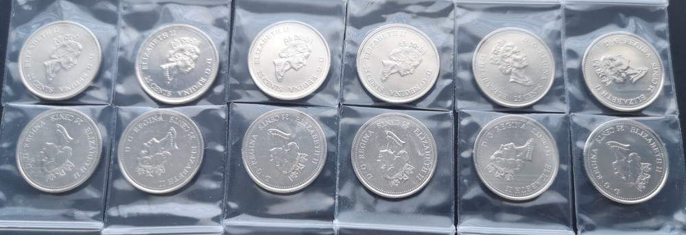***CANADA 2000 COMPLETE UNCIRCULATED COINS SET ***