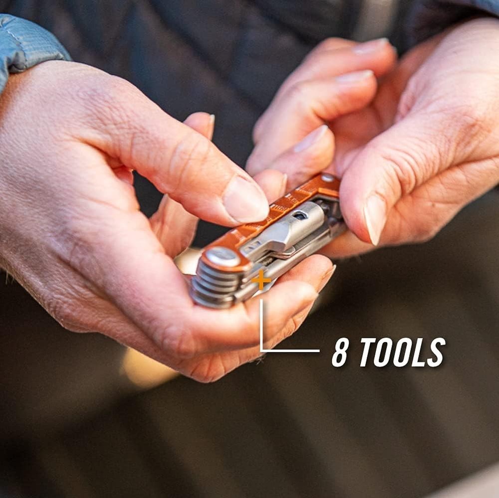 Gerber Armbar Cork Multitool Pocket knife corkscrew Color:Orange (8 Tools)