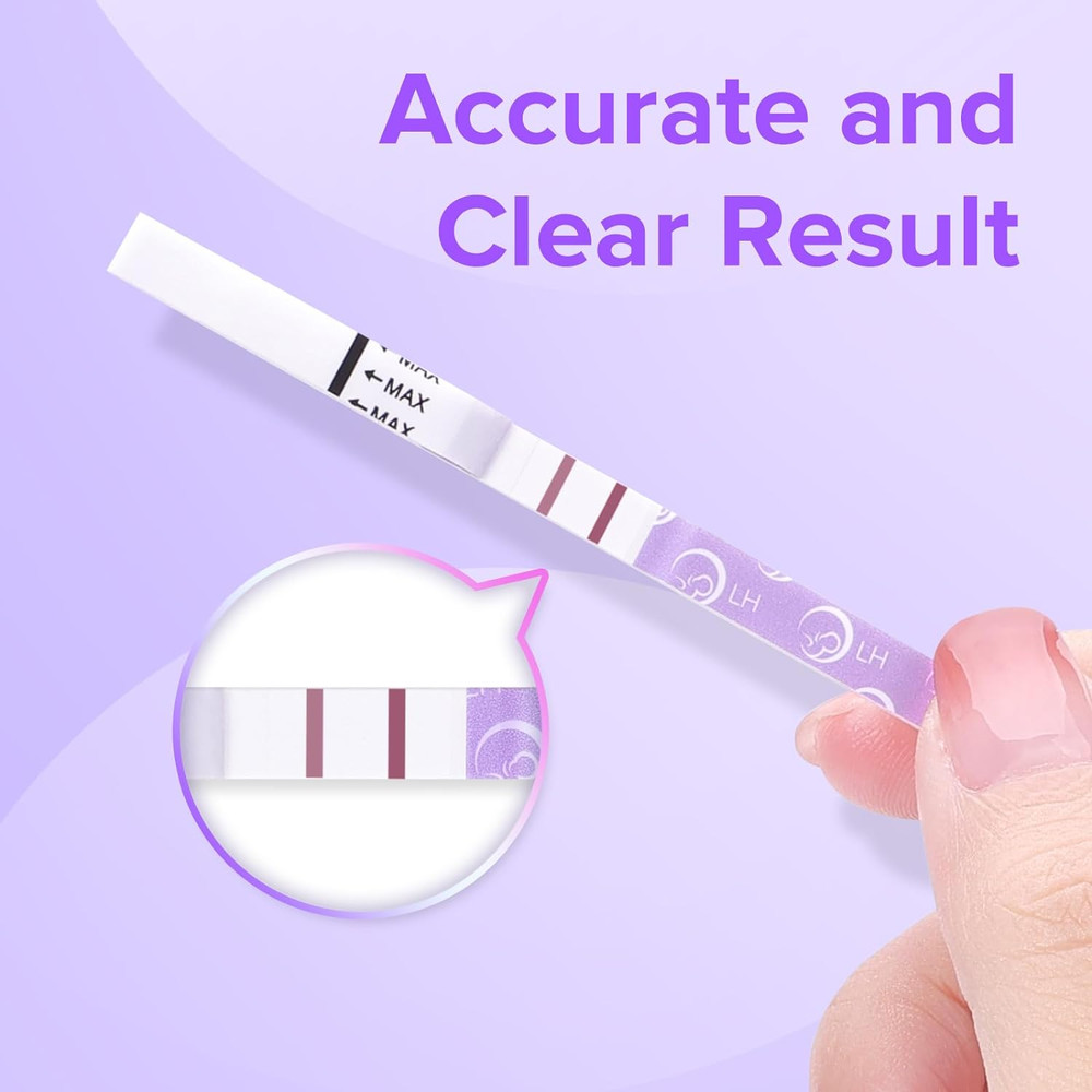 Quantitative Ovulation Predictor Kit：40 Ovulation Tests + 10 Pregnancy Tests ...