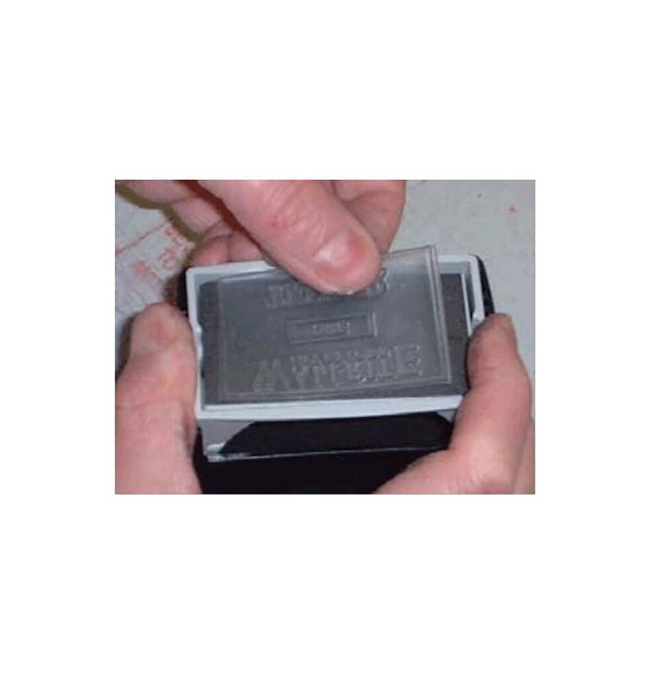 Replacement Rubber Plate (Die Plate) For Any Square Self Inking Stamp