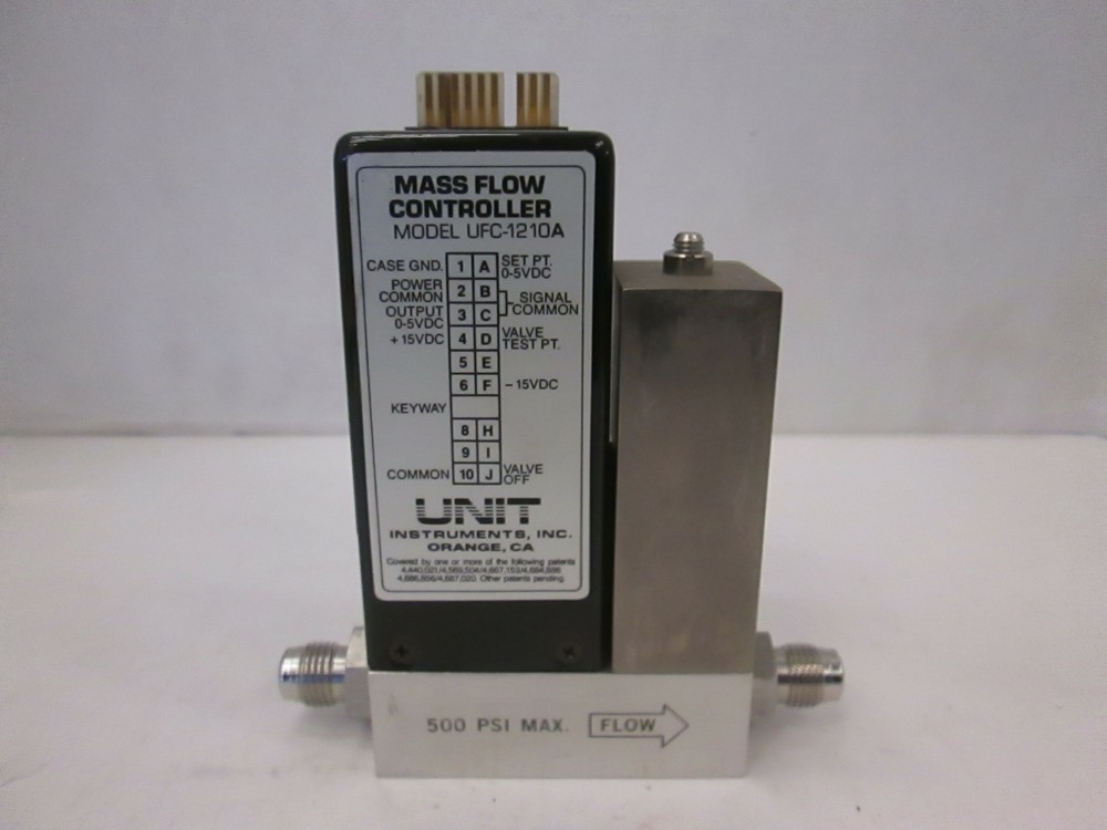 Unit UFC-1210A, Mass Flow Controller, 15 SLM, AR, Used