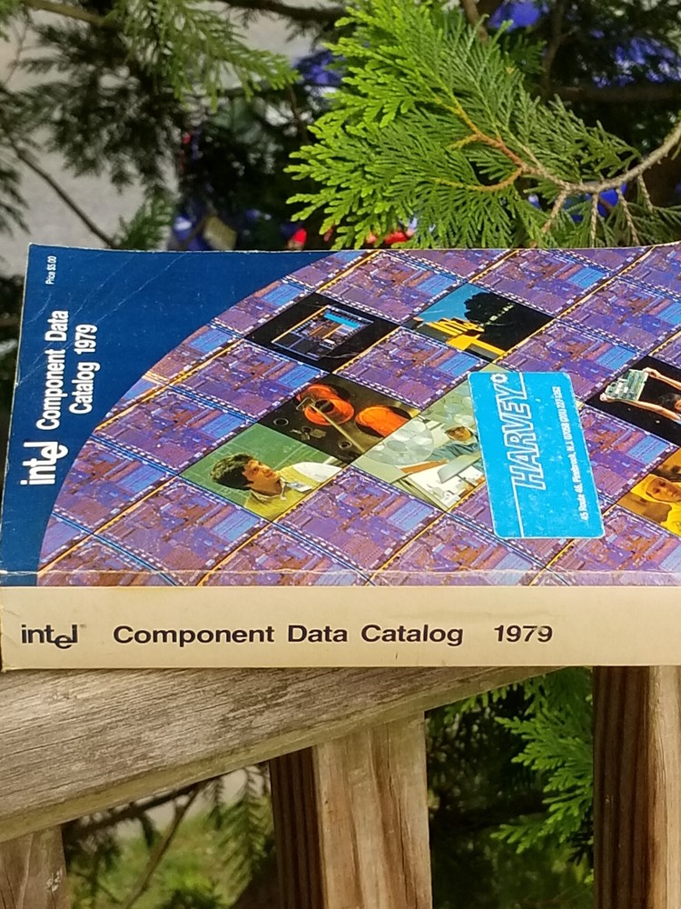 VINTAGE ELECTRONICS BOOK DATA 1979 INTEL COMPONENT DATA CATALOG
