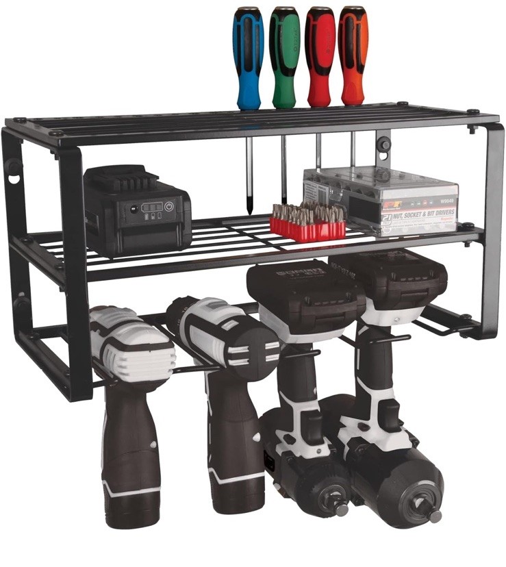 Performance Tool W7701 16" Power Tool Storage Rack