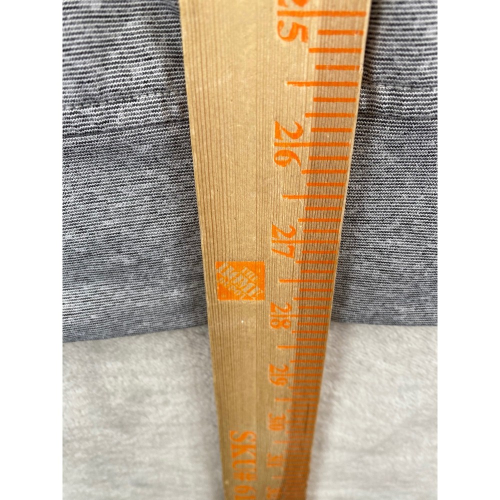 Stitch Golf Pullover Mens XL Grey 1/4 Zip Micro Stripe Performance Lightweight