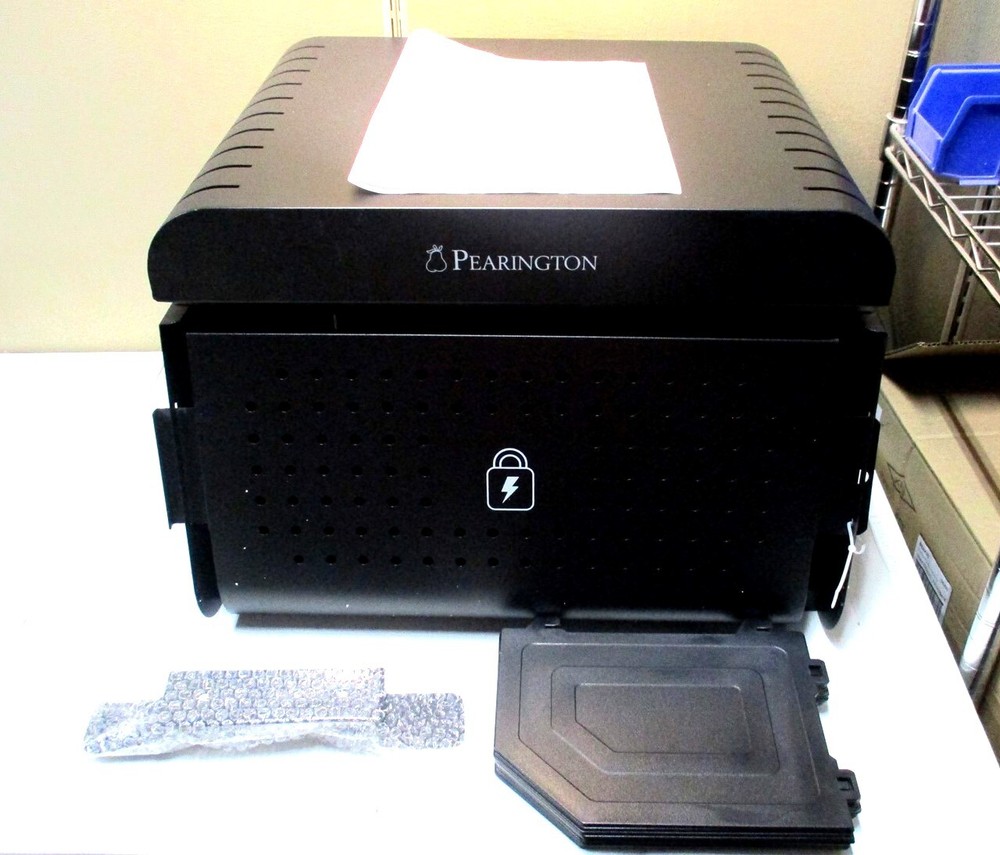 Pearington 12 Bay Charging Box w/ Combination Lock