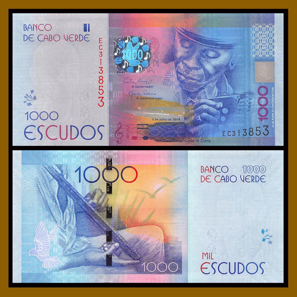 Cape Verde 1000 Escudos, 2014 P-73 Unc