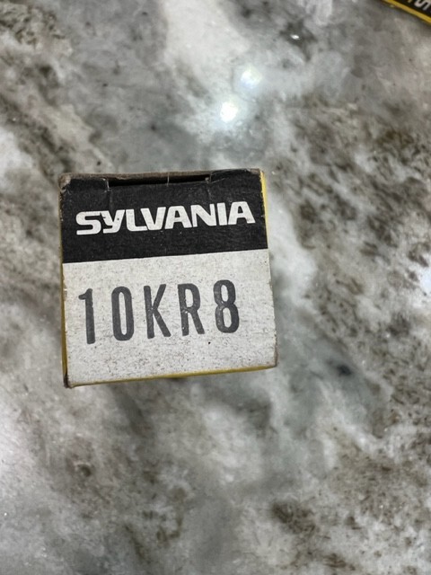Sylvania Electronic Tube 10KR8 NOS