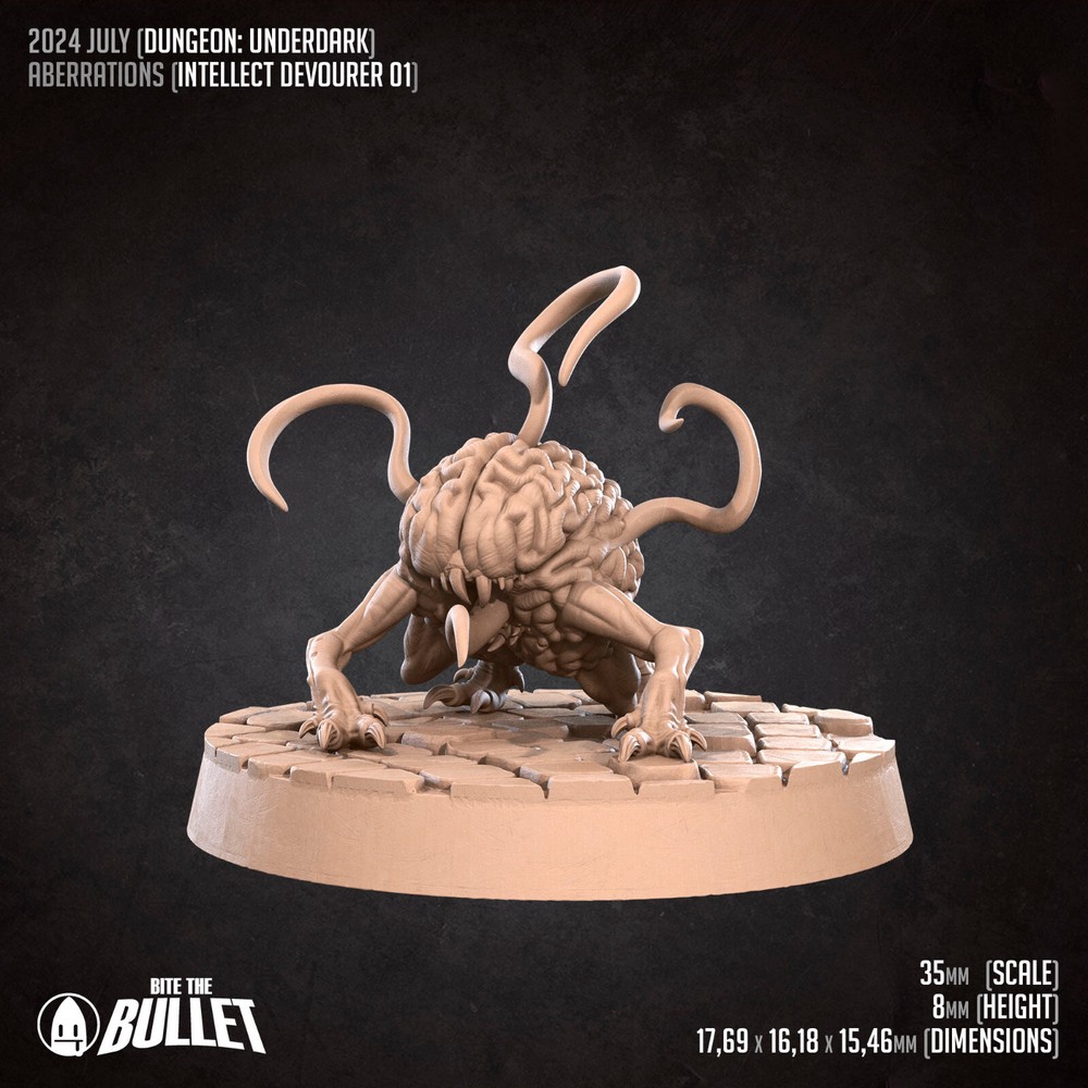 Intellect Devourer - Monster - Bite the Bullet - Dungeons and Dragons