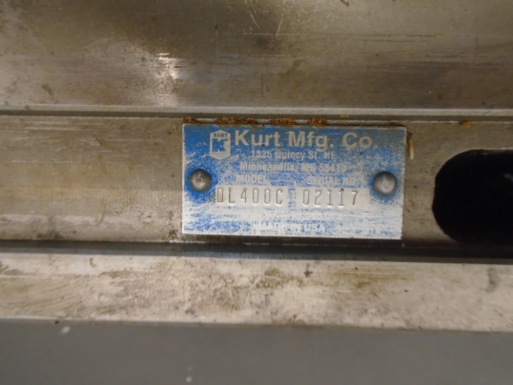 Kurt DL400C Double Lock 4” Machine Vise