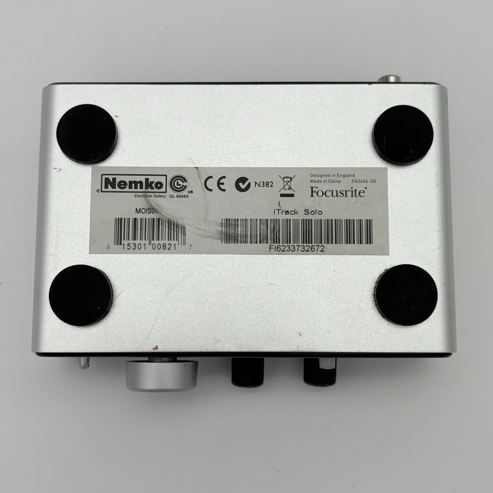 FocusRite iTrack Solo Audio USB Interface, USED