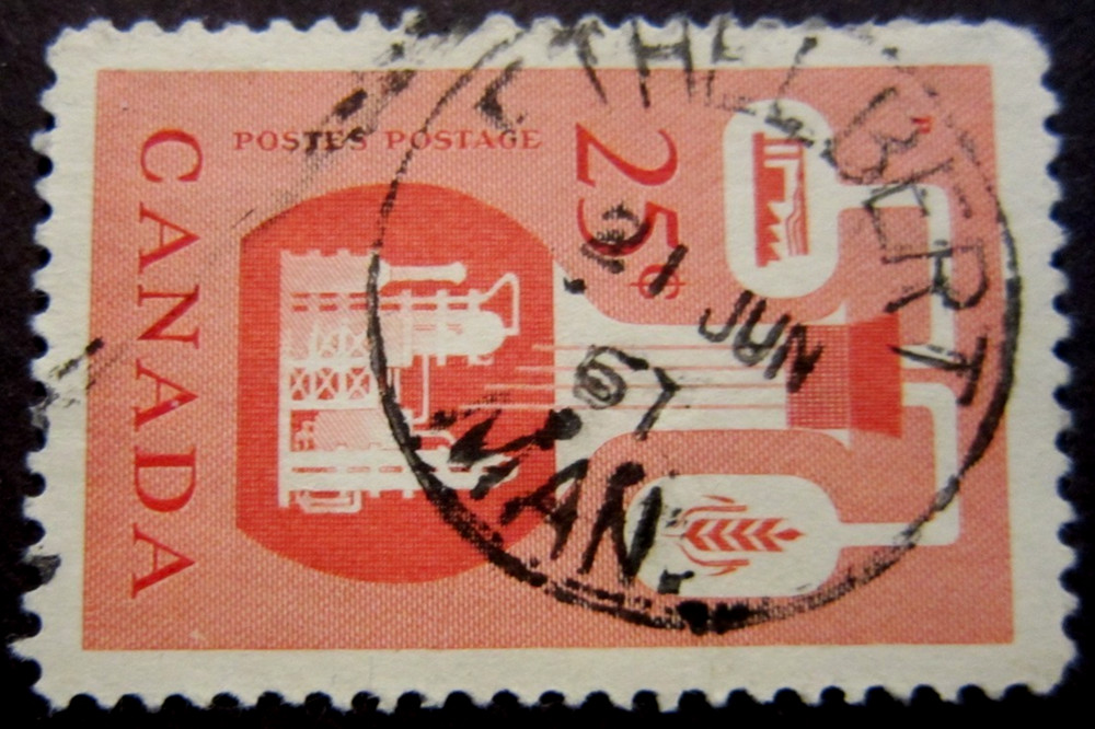 Canada #363 CDS Cancel Ethelbert, MB {ebhs154}