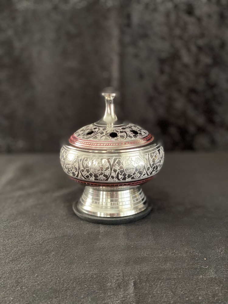 SILVER COLOR RESIN BURNER