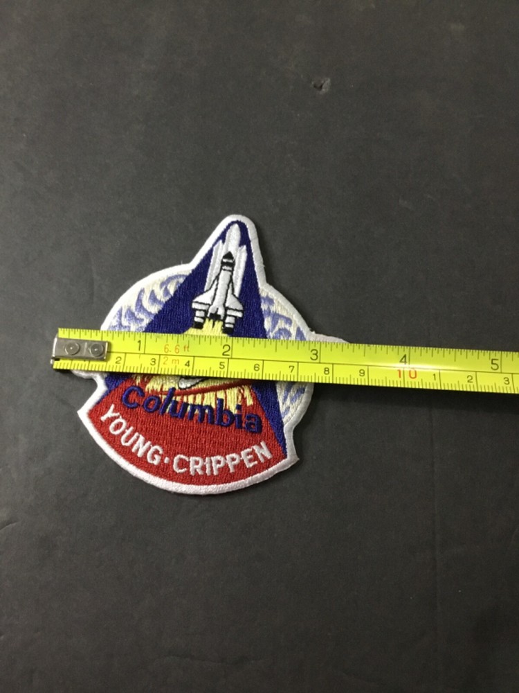 NASA Columbia Young Crippen Cloth Patch