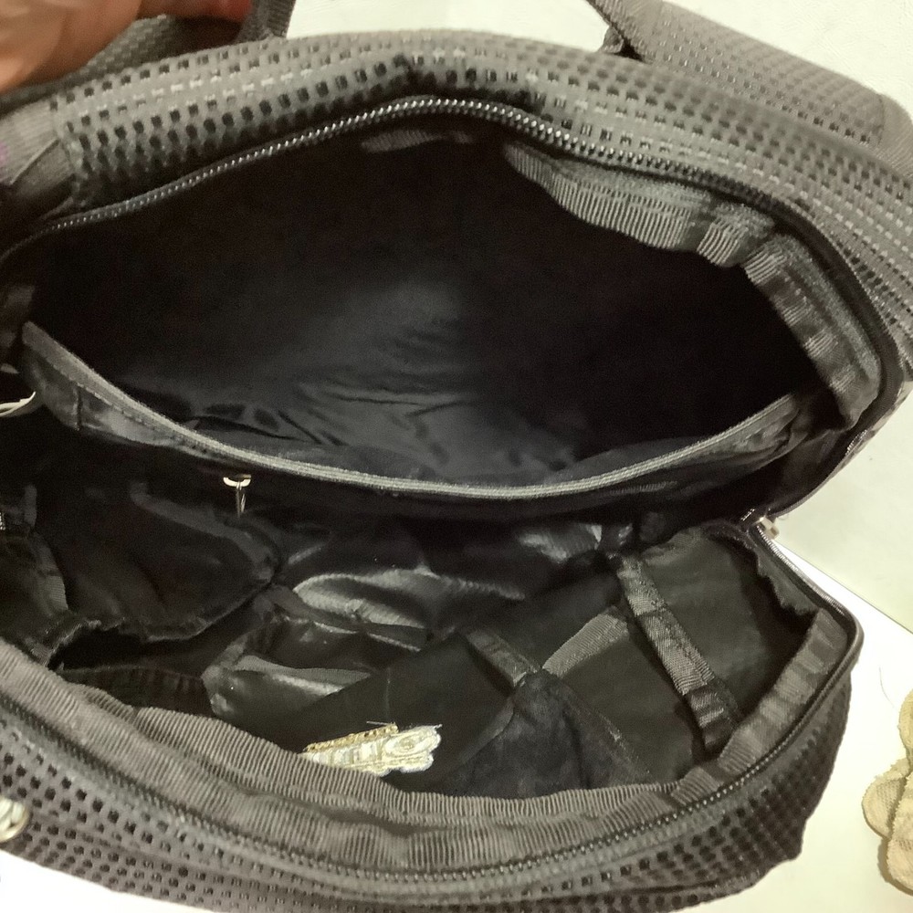 Oakley #92604 Backpack Black Labatt Blue Imported Embordered Front 18" x 12"