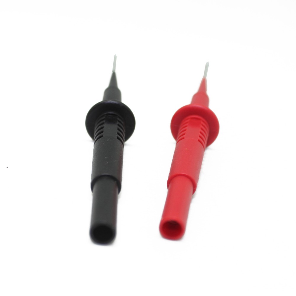 Aidetek sharp stainless needle test leads 4multimeter 600V 1A4mm socket 4FLUKE