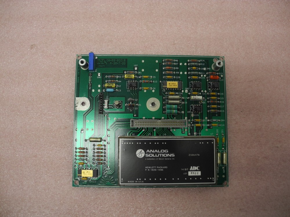 HP 08452-60015, A-2547-23, SHUTTER ASSY, HP8452A DIODE ARRAY SPECTROPHOTOMETER