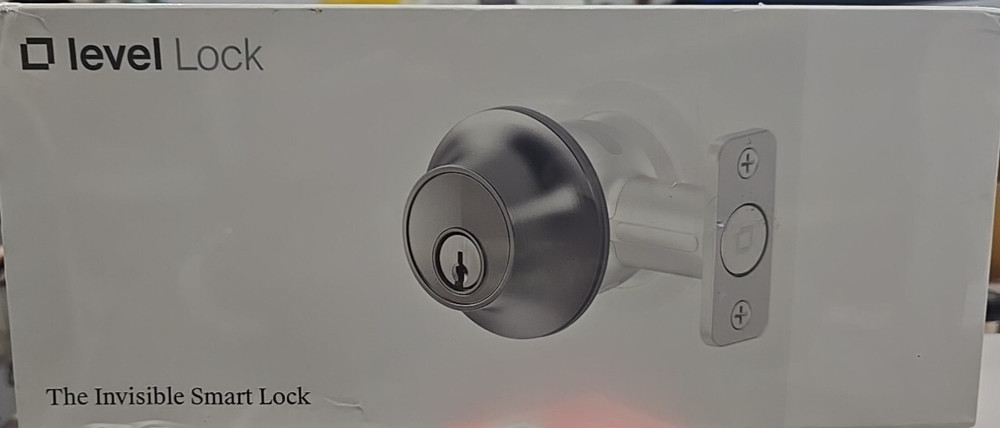 Level Lock Smart Lock, Keyless Entry, Smartphone Access, Bluetooth Enabled,