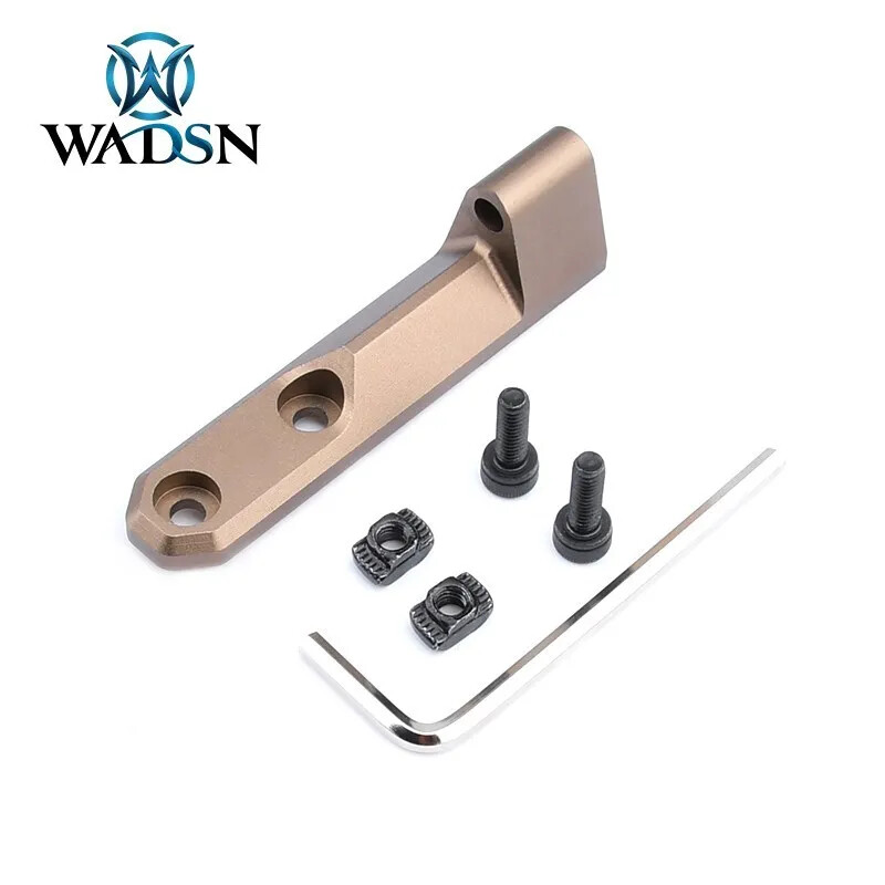 Tactical Mlok & Keymod Metal Base Mount For M640 M340 Airsoft Flashlight Base