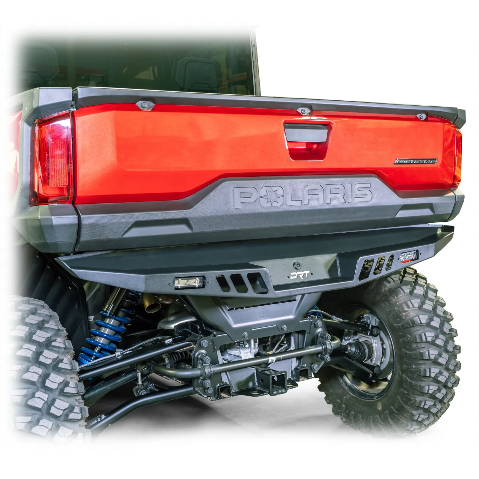 DRT Heavy Duty Rear Bumper W LED lights POLARIS RANGER XD 1500 2024+