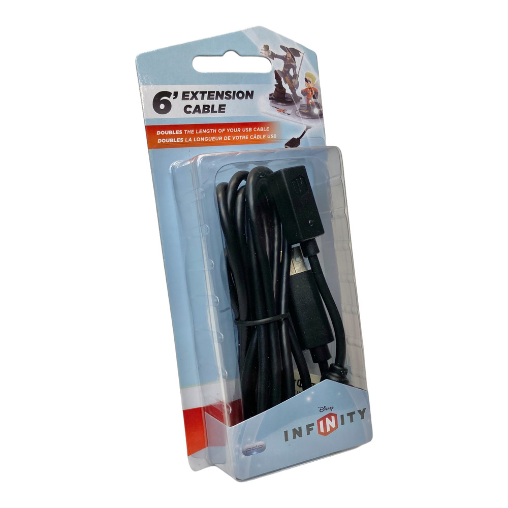 DISNEY INFINITY 6' USB EXTENSION CABLE Enjoy Playing from a Comfortable Distance