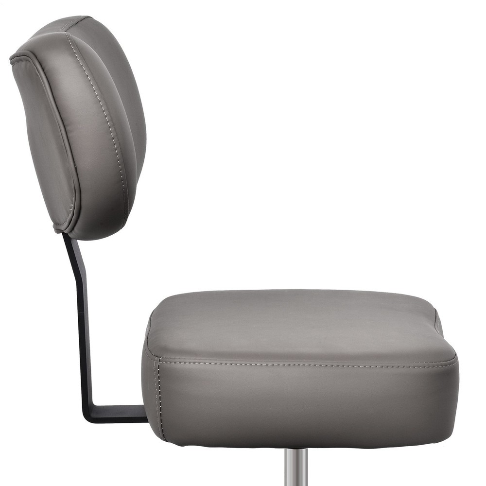 Height Adjustable Seat with Wheels for ADHD, Kneeling Chair with Back Support