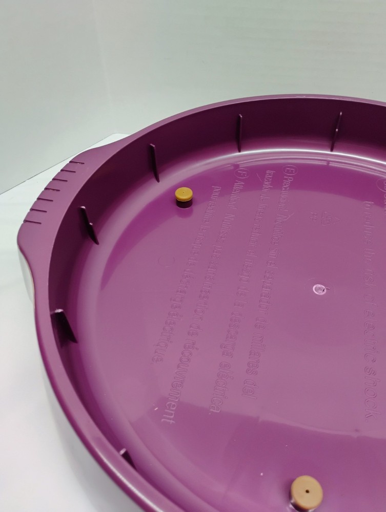 NuWave Pro Plus Oven Replacement Parts Bottom Base ONLY Purple 20619