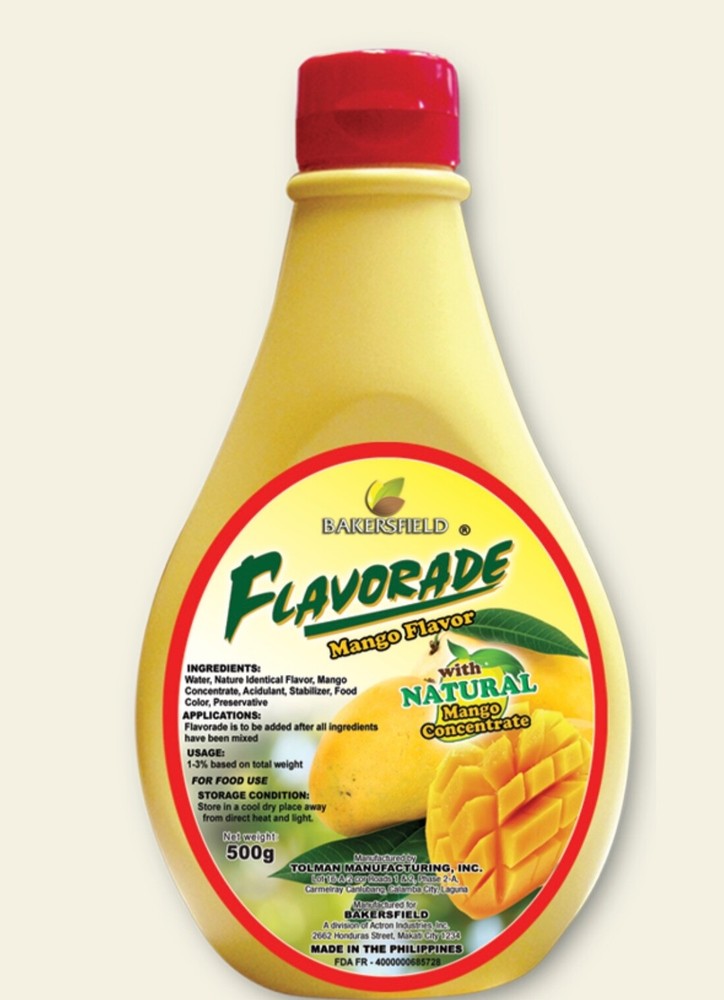 Bakersfield Flavorade Mango 500g