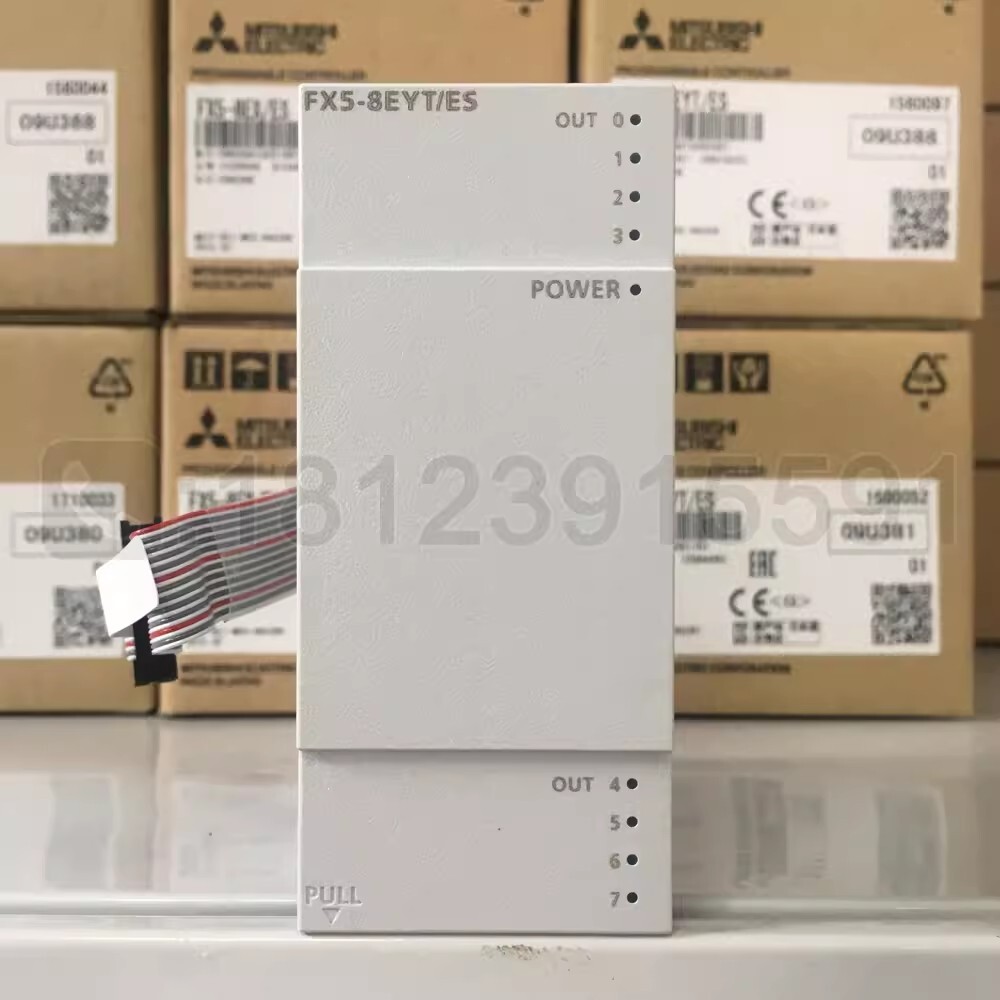 1pcs Mitsubishi PLC FX5 Extension Module FX5-8EYT/ES
