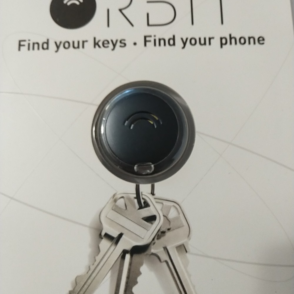 NEW Orbit ORB521 Bluetooth Tracker Key Finder Tracker Sealed Unopened NIP Black