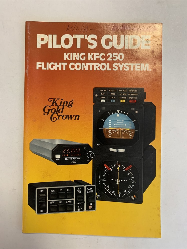 King KFC 250 Flight Control System Pilot's Guide