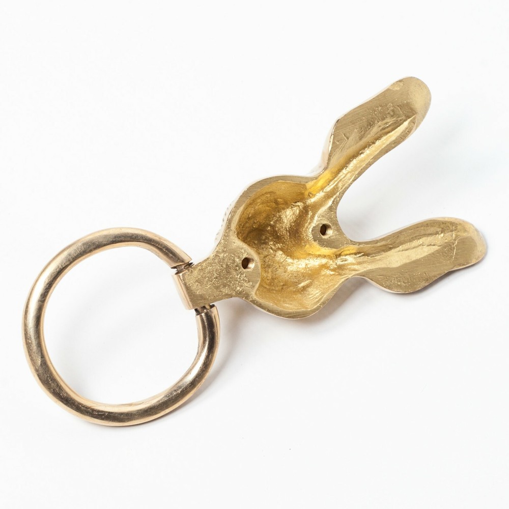 Classical Solid Brass Rabbit Hare Door Knocker Animal Country Style