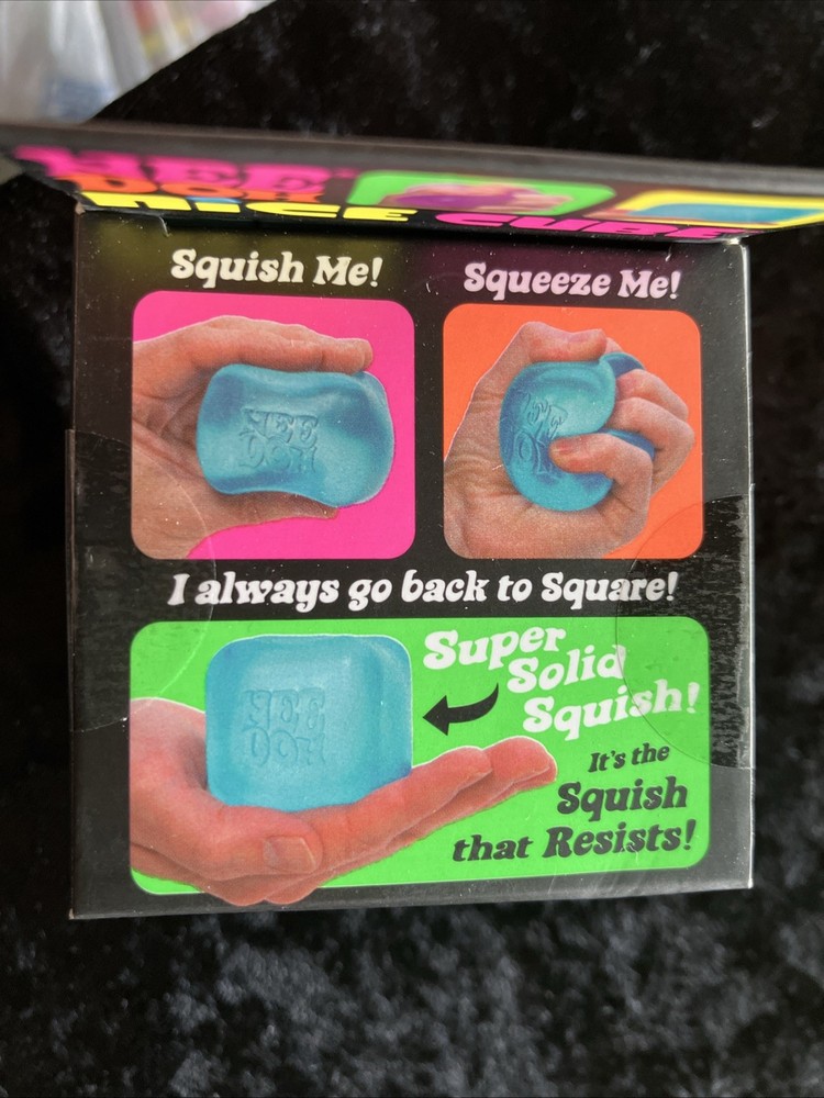 NEEDOH Nice Cube Blue Edition Super Solid Squish Sensory Stress Relief Sealed