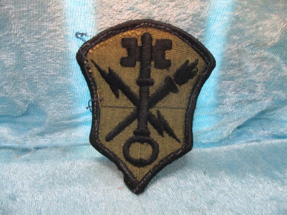 Intel & Security Command Military Patch