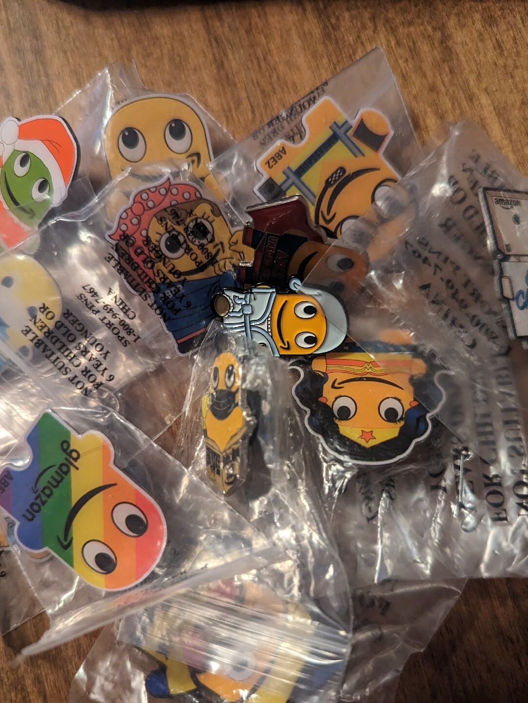 Amazon Peccy LOT Of Random 8 Peccys NO Duplicates, Some Rare (Pic Is Example)