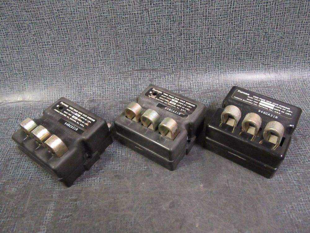 FURNAS SOLID STATE OVERLOAD RELAY 948CA31B TRANE # 13280008