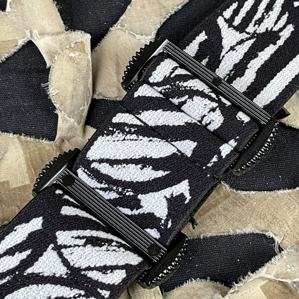 JT ProFlex X/ProFlex Authentic Woven Goggle Strap - Zebra