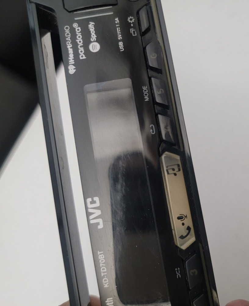 JVC KD-TD70BT FACEPLATE ONLY