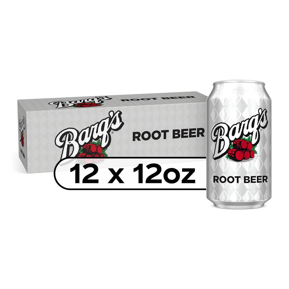 Barq's Root Beer Soda Pop, 12 fl oz, 12 Pack Cans