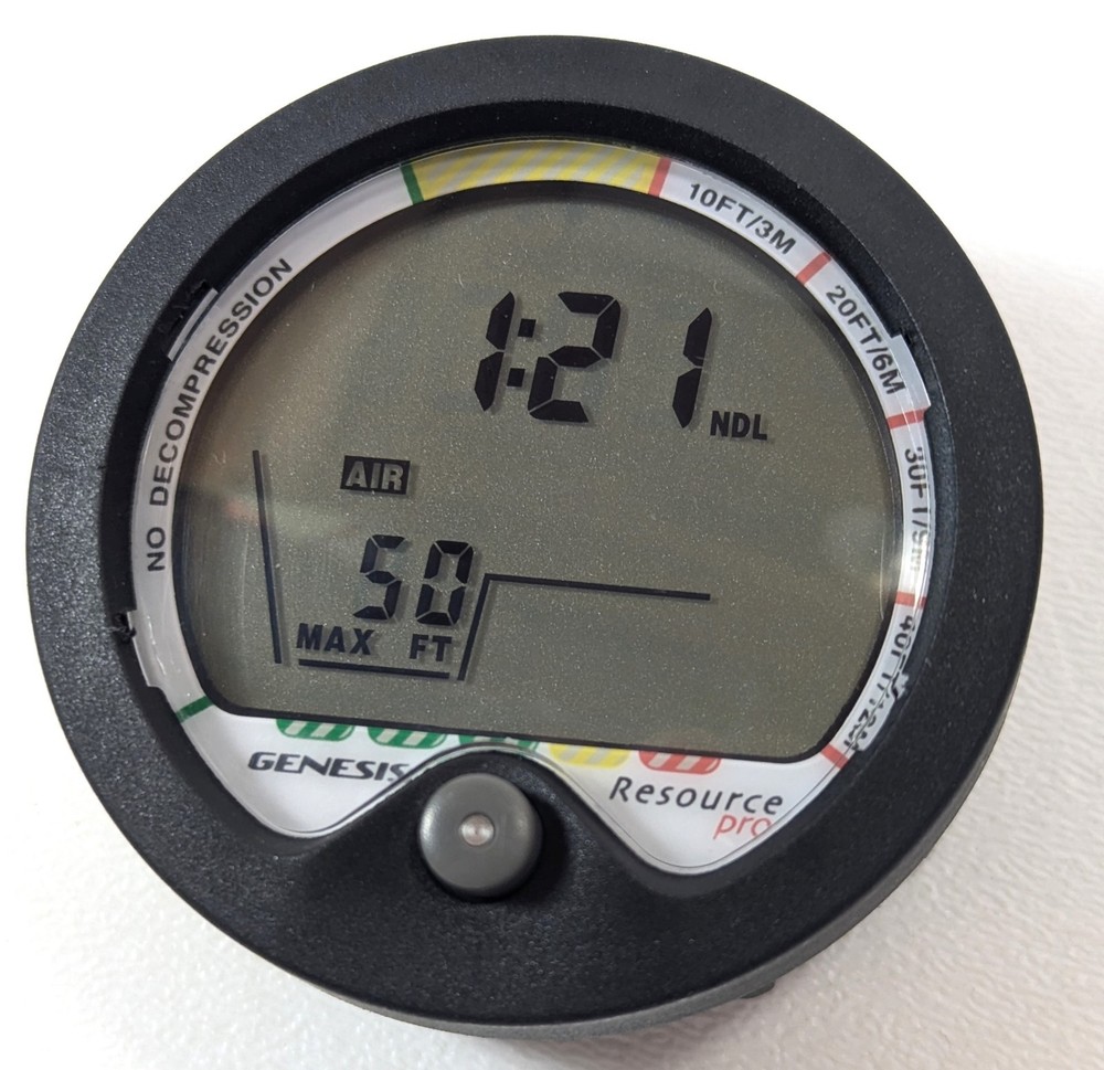 Genesis Resource Pro Puck Scuba Dive Diving Computer Module Air & Nitrox #5652
