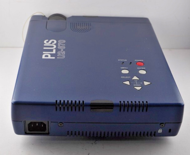 PLUS U2-870 DATA DLP PORTABLE PROJECTOR - Good Working Condition