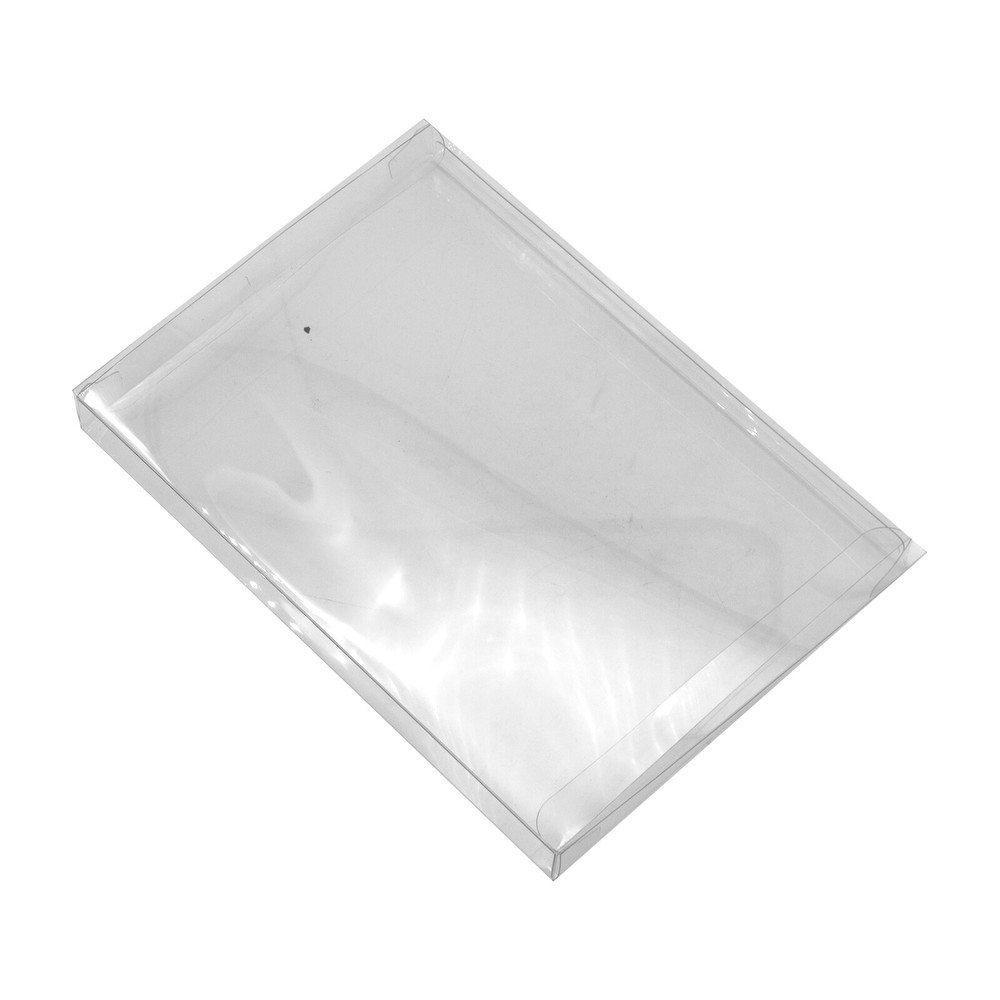 10x DVD Standard Case (Size Dv1) -Clear Plastic Protective Box Protector Sleeve